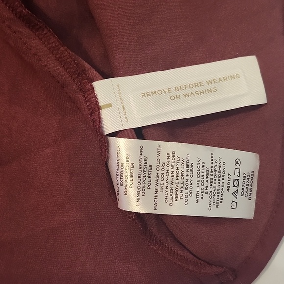 LOFT Red Asymmetrical Halter Sundress - Picture 9 of 9